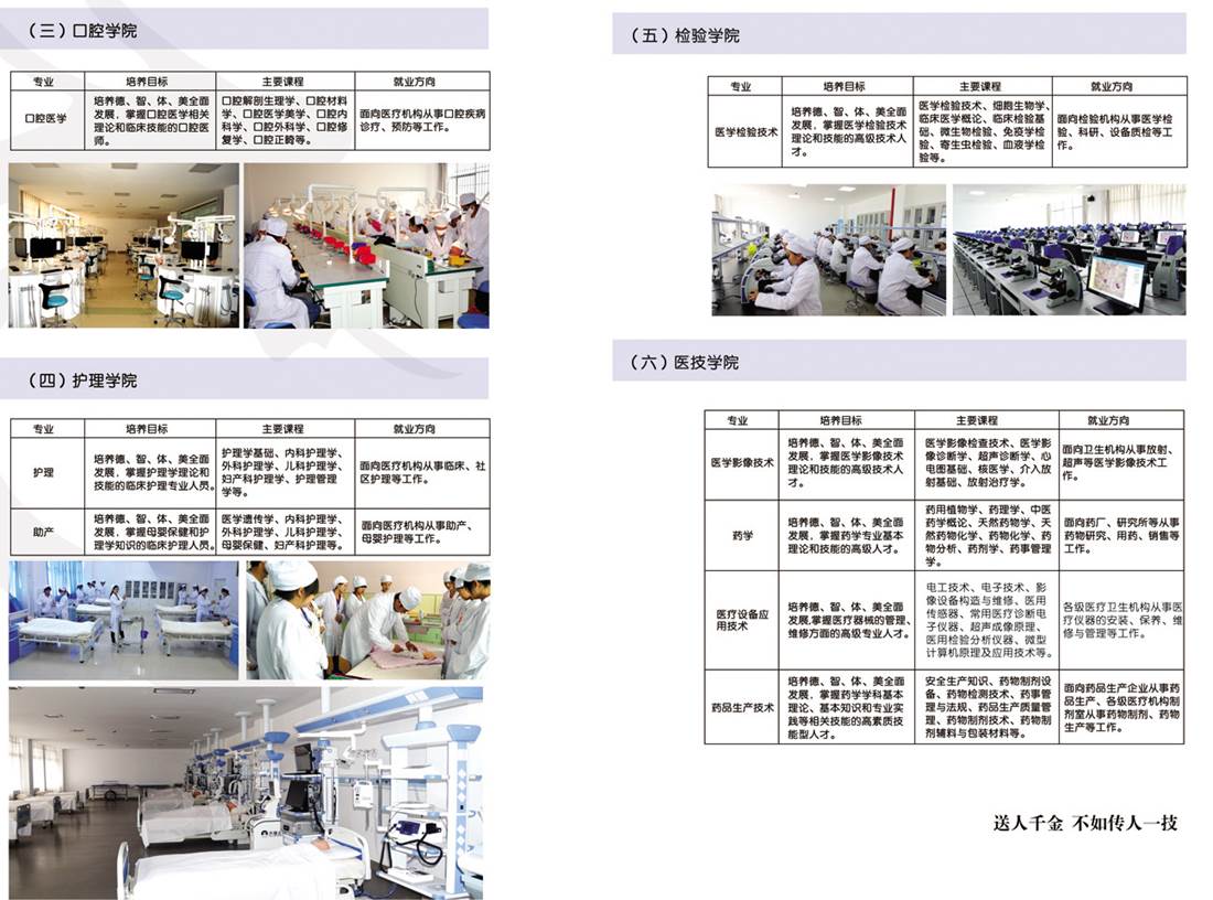 昆明卫生职业学院高职层次招生简章