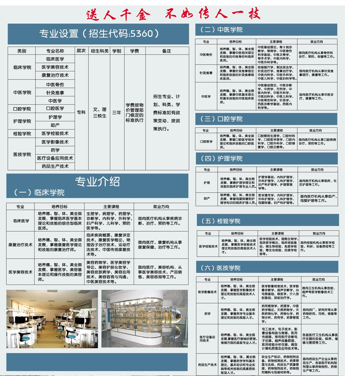 昆明卫生职业学院高职层次招生简章